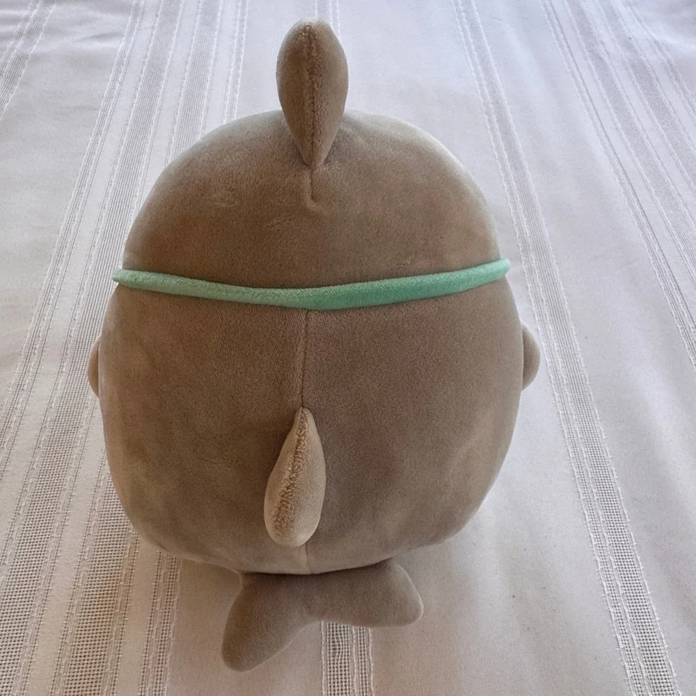 Squishmallows Gordon the Shark 8 Inch Scuba Mask Goggles Plush Toy Gray Teal